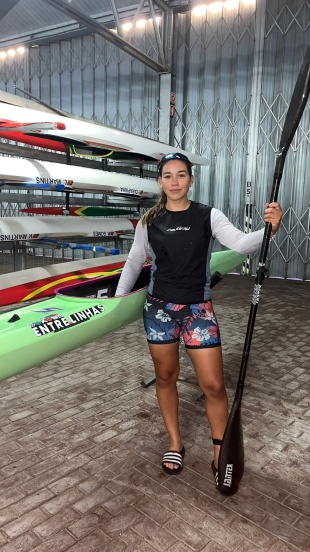 VERA MARTINS EM ESTÁGIO COM A SELEÇÃO NACIONAL DE VELOCIDADE