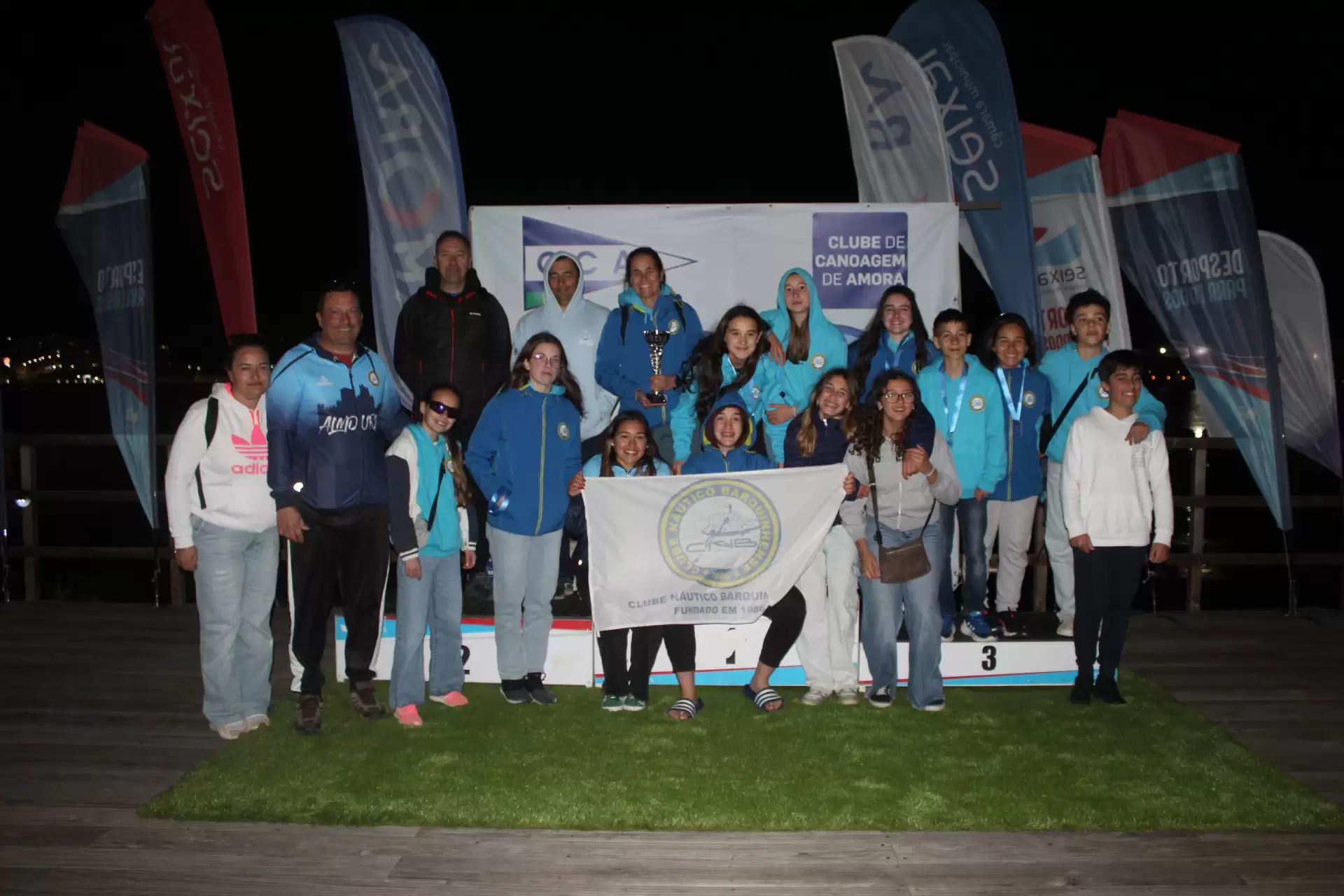 CLUBE NÁUTICO BARQUINHENSE CONQUISTA O 2.º LUGAR NO CAMPEONATO REGIONAL DE FUNDO DA  BACIA DO TEJO, EM AMORA